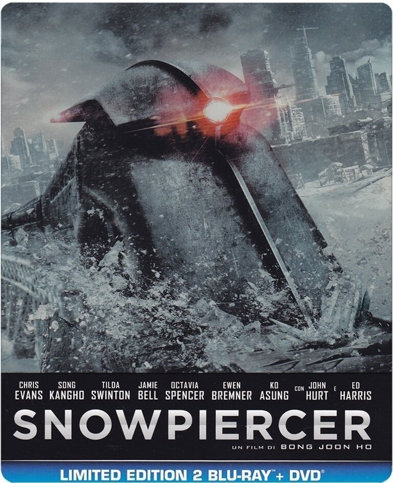 Snowpiercer (2013) Steelbook, Limited Edition, 2 Blu-rays + DVD