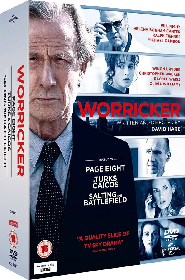 Worricker - Page Eight / Turks & Caicos / Salting the Battlefield 3 DVDs