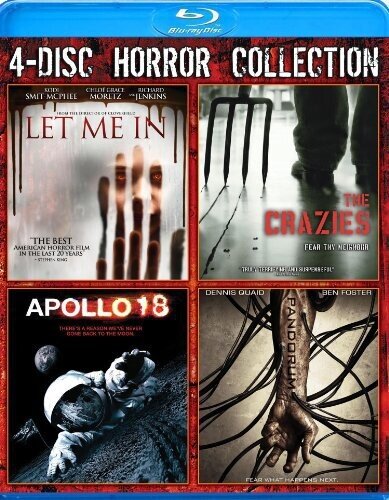 Let Me In / The Crazies / Apollo 18 / Pandorum 4 Blu-rays