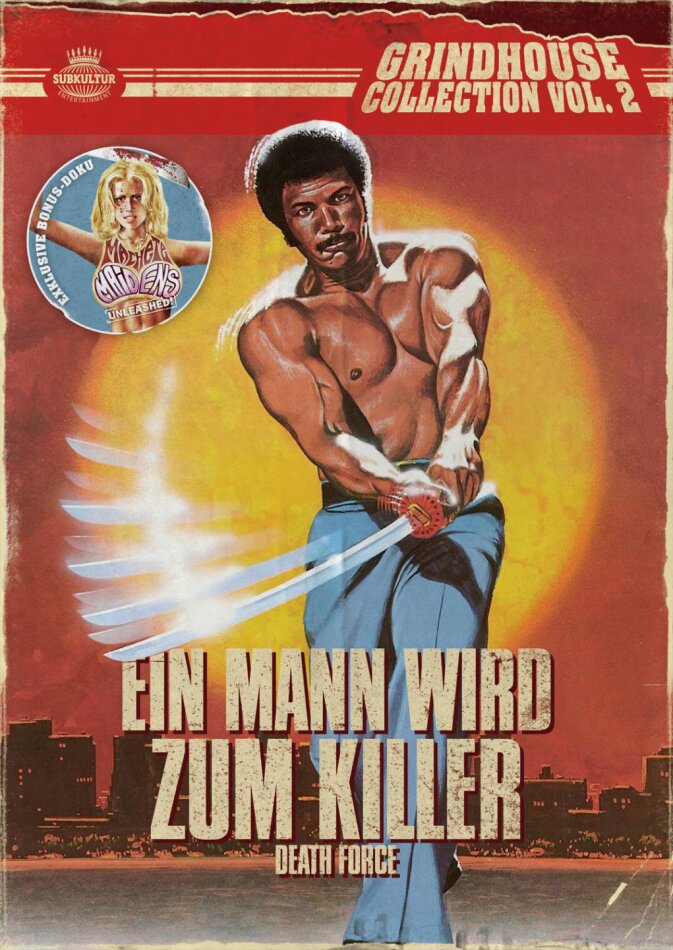 Ein Mann wird zum Killer - Death Force - (Grindhouse Collection Vol. 2) (1978) + Sammelschuber, Limited Edition, Blu-ray + DVD