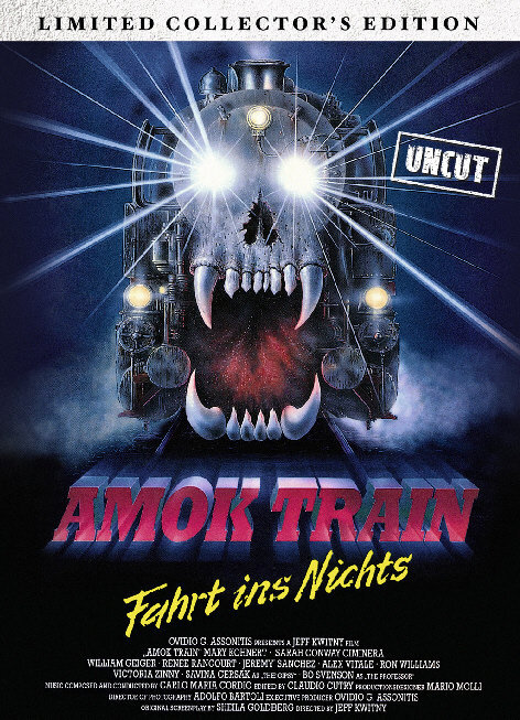 Amok Train (1989) Cover C, Limited Edition, Mediabook, Uncut, Blu-ray + DVD