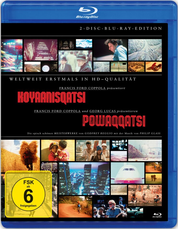 Koyaanisqatsi / Powaqqatsi 2 Blu-rays
