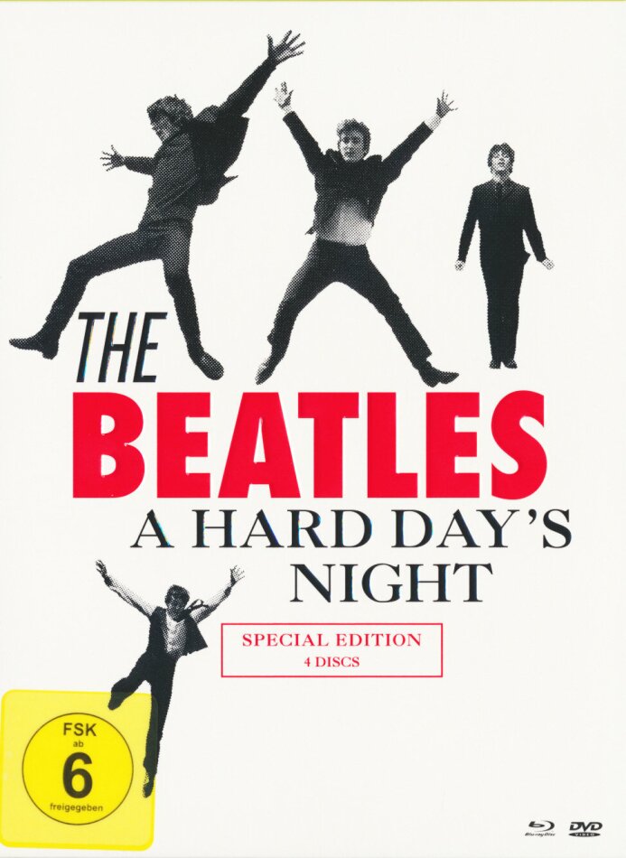 The Beatles - A hard Day's Night Special Edition, Blu-ray + 3 DVDs
