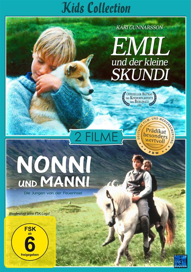 Kids Collection - Emil und der kleine Skundi / Nonni und Manni 2 DVDs