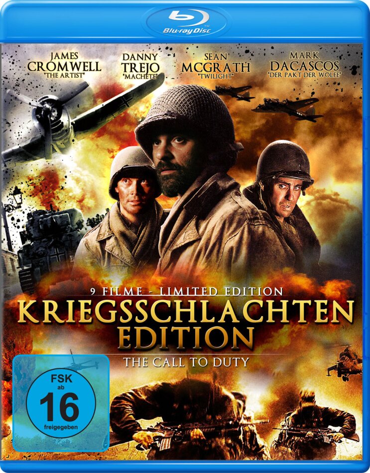 Kriegsschlachten Edition - The Call Of Duty (9 Filme - 2 Discs)