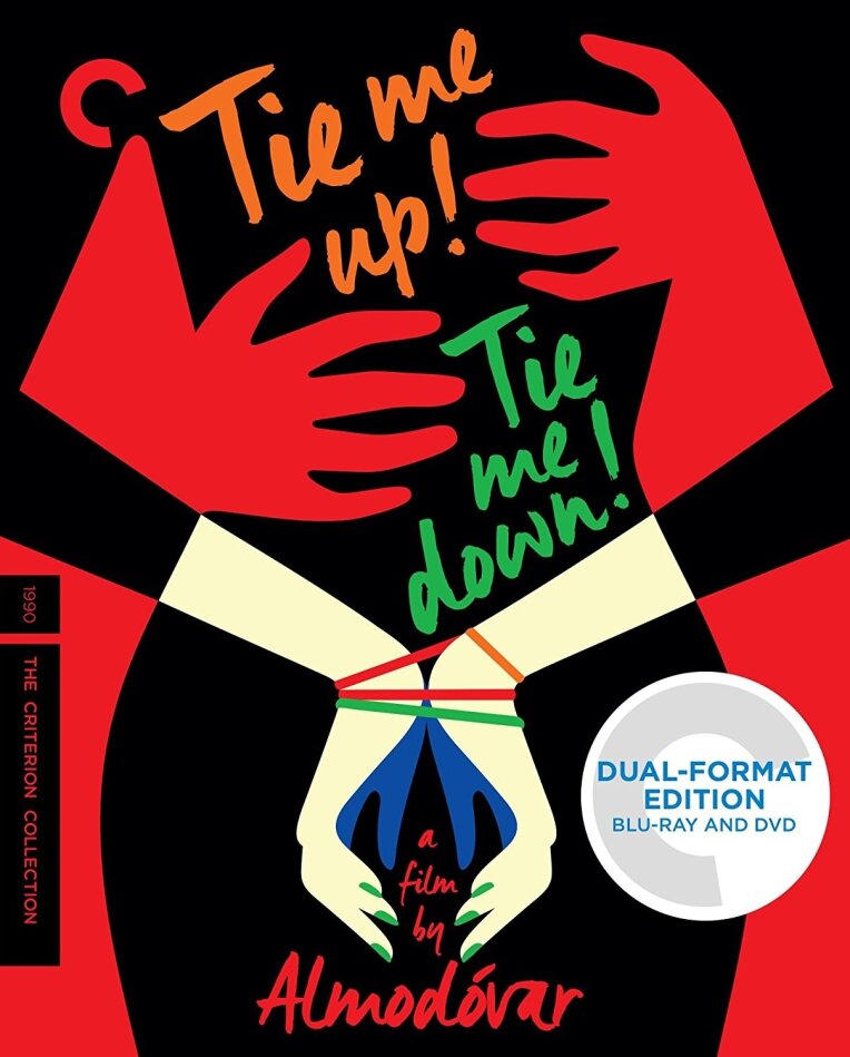 Tie Me Up! Tie Me Down! (1989) Criterion Collection, Blu-ray + DVD