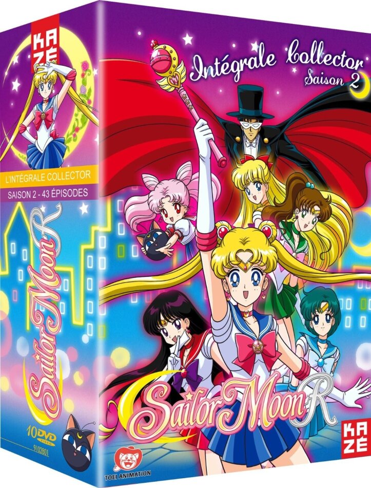 Sailor Moon R - Saison 2 - Intégrale Édition Collector, 10 DVD