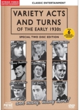 Various Artists - Variety Acts and Turns of the early 1930s 2 DVDs