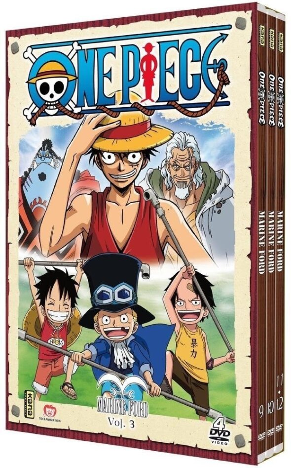 One Piece - Marine Ford - Vol. 3 4 DVD