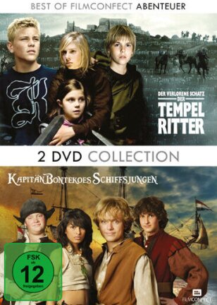 Der verlorene Schatz der Tempelritter / Kapitän Bontekoes Schiffsjungen - (Best of Filmconfect - Abenteuer für Kids) 2 DVDs
