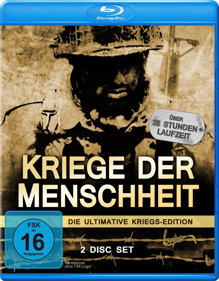 Kriege der Menschheit Die ultimative Kriegsedition, 2 Blu-rays
