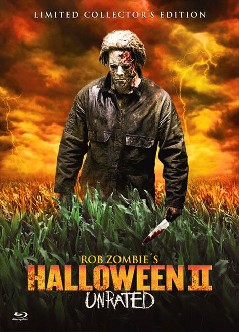Halloween 2 (2009) Limited Collector's Edition, Unrated, Blu-ray + 2 DVDs