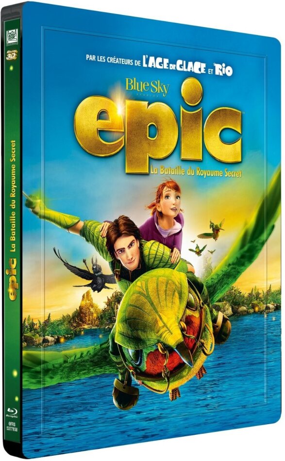 Epic - La bataille du royaume secret (2013) Steelbook, Blu-ray 3D (+2D) + DVD
