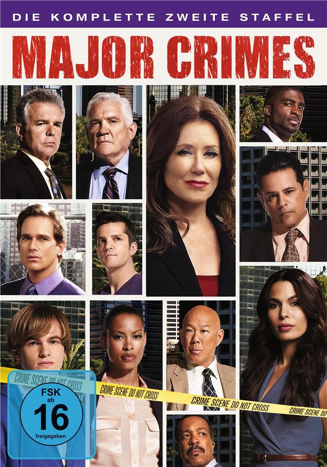 Major Crimes - Staffel 2 4 DVDs