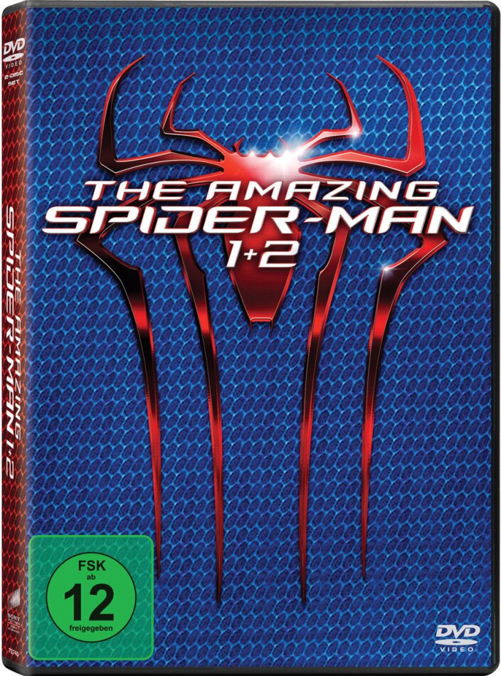 The Amazing Spider-Man (2012) / The Amazing Spider-Man 2 (2014) 2 DVDs