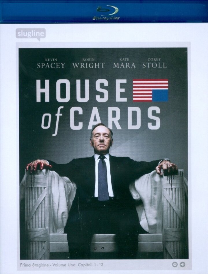 House of Cards - Stagione 1 4 Blu-rays