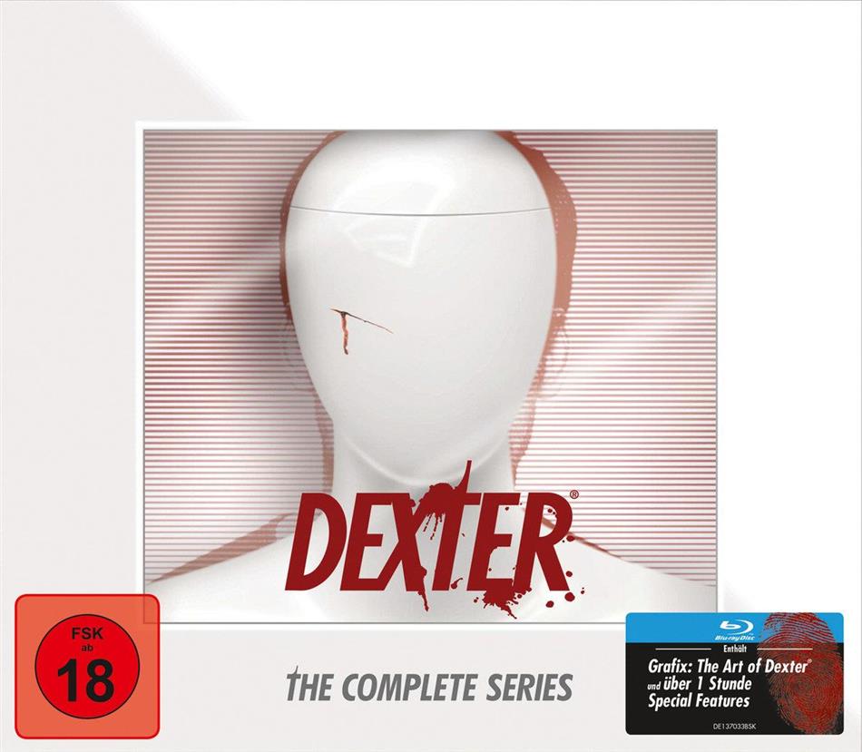 Dexter - Komplette Serie Dexter büste, 35 Blu-rays