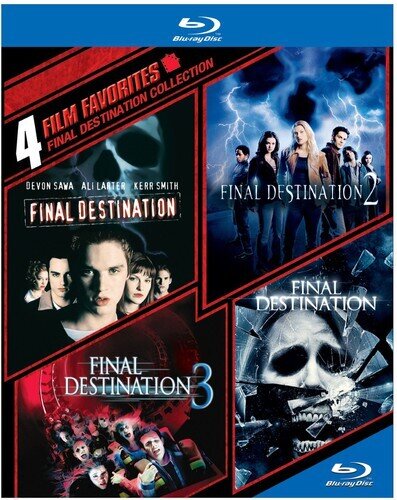 Final Destination Collection - 4 Film Favorites 4 Blu-rays