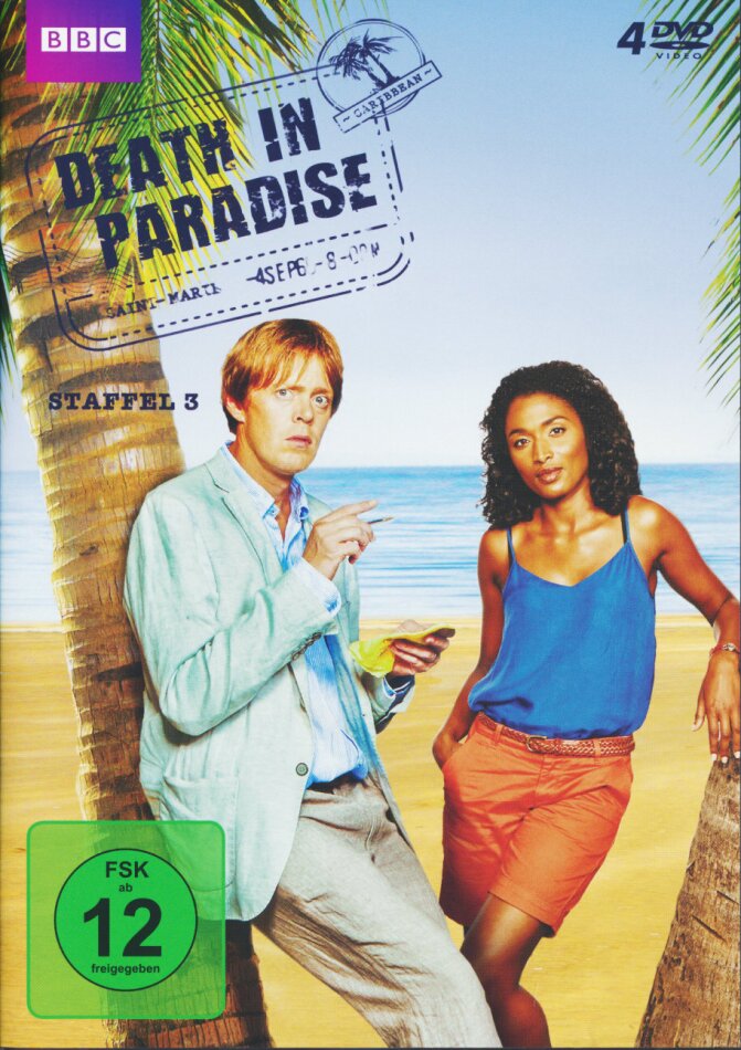 Death in Paradise - Staffel 3 4 DVDs
