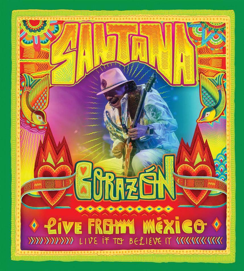 Santana - Corazón - Live From Mexico Blu-ray + CD