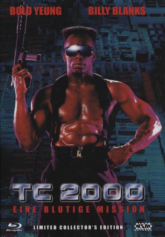 TC 2000 (1993) Cover A, Limited Collector's Edition, Mediabook, Blu-ray + DVD