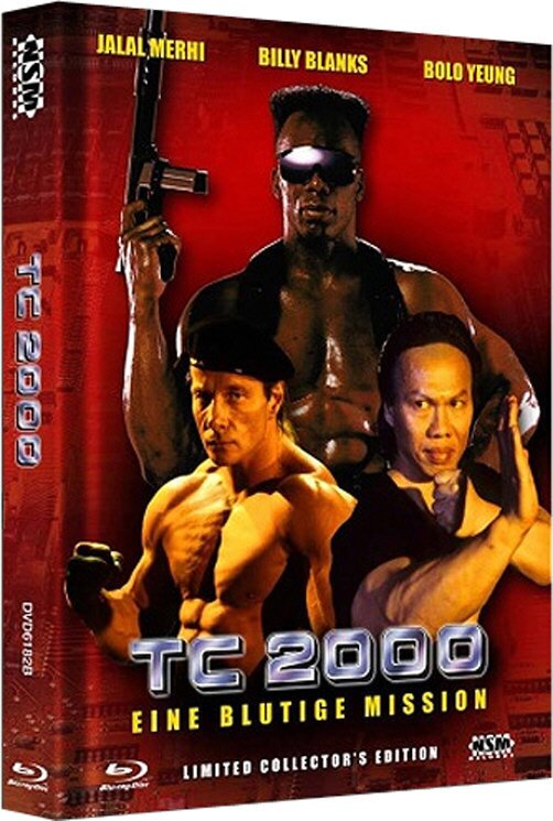 TC 2000 - Eine blutige Mission (1993) Cover B, Limited Edition, Uncut, Blu-ray + DVD