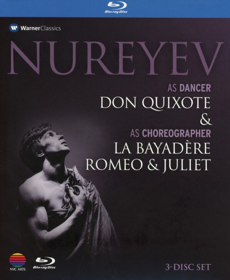 Rudolf Nureyev - Nureyev as Dancer & as Choreographer 3 Blu-rays