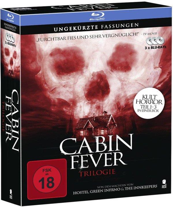 Cabin Fever Trilogy 3 Blu-rays