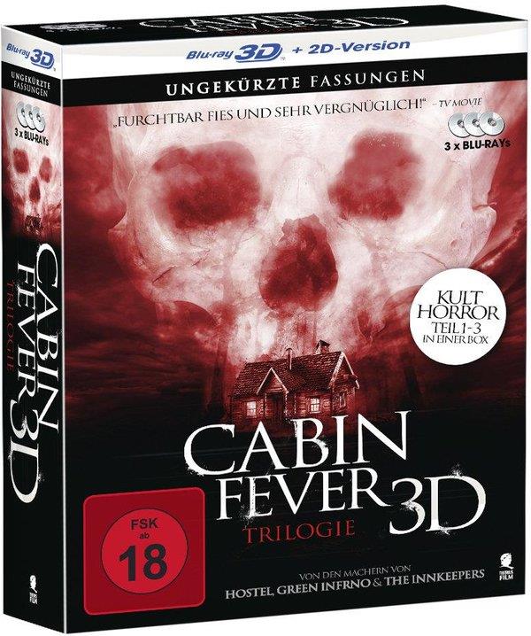 Cabin Fever 1-3 3 Blu-ray 3D (+2D)