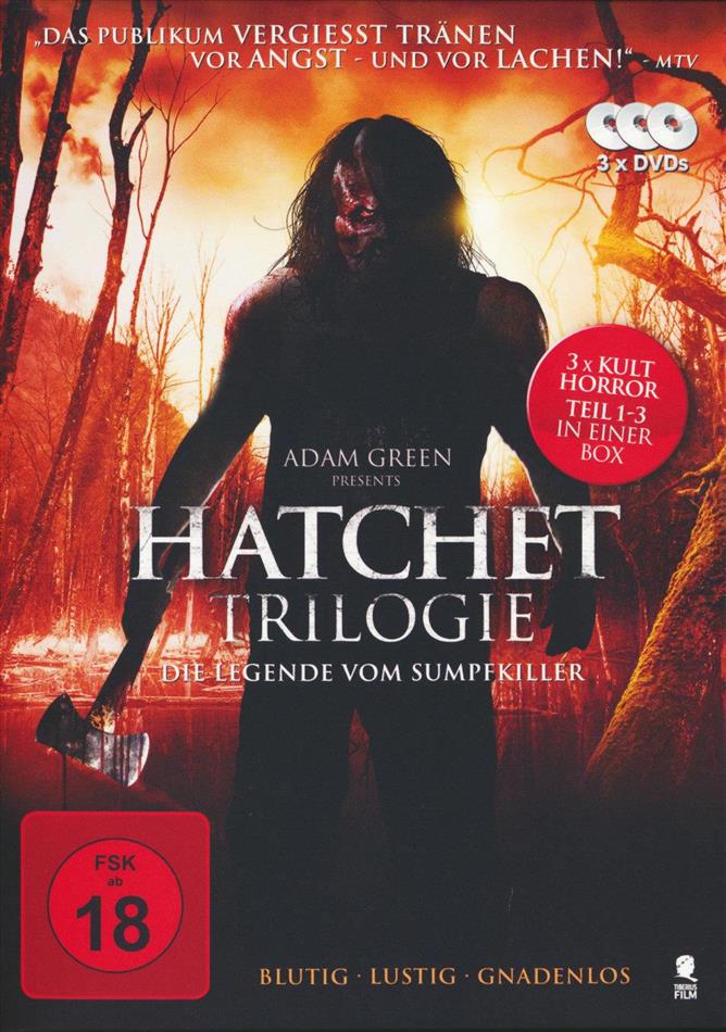 Hatchet 1-3 3 DVDs