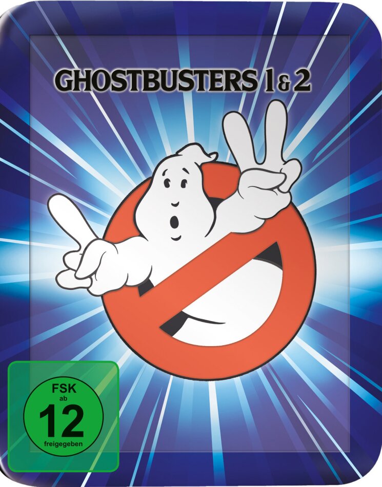 Ghostbusters 1 & 2 Steelbook, 2 Blu-rays