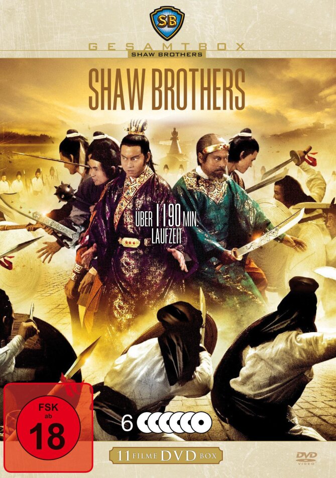 Shaw Brothers - Gesamtbox 6 DVD