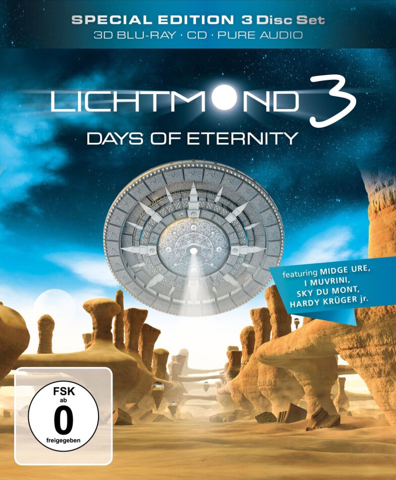 Lichtmond 3 - Days of eternity Special Edition, Blu-ray 3D (+2D) + CD + Blu-ray
