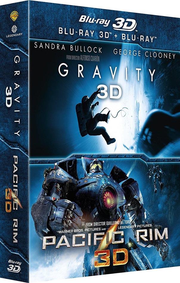 Gravity 3D (2013) / Pacific Rim 3D (2013) 2 Blu-ray 3D (+2D)