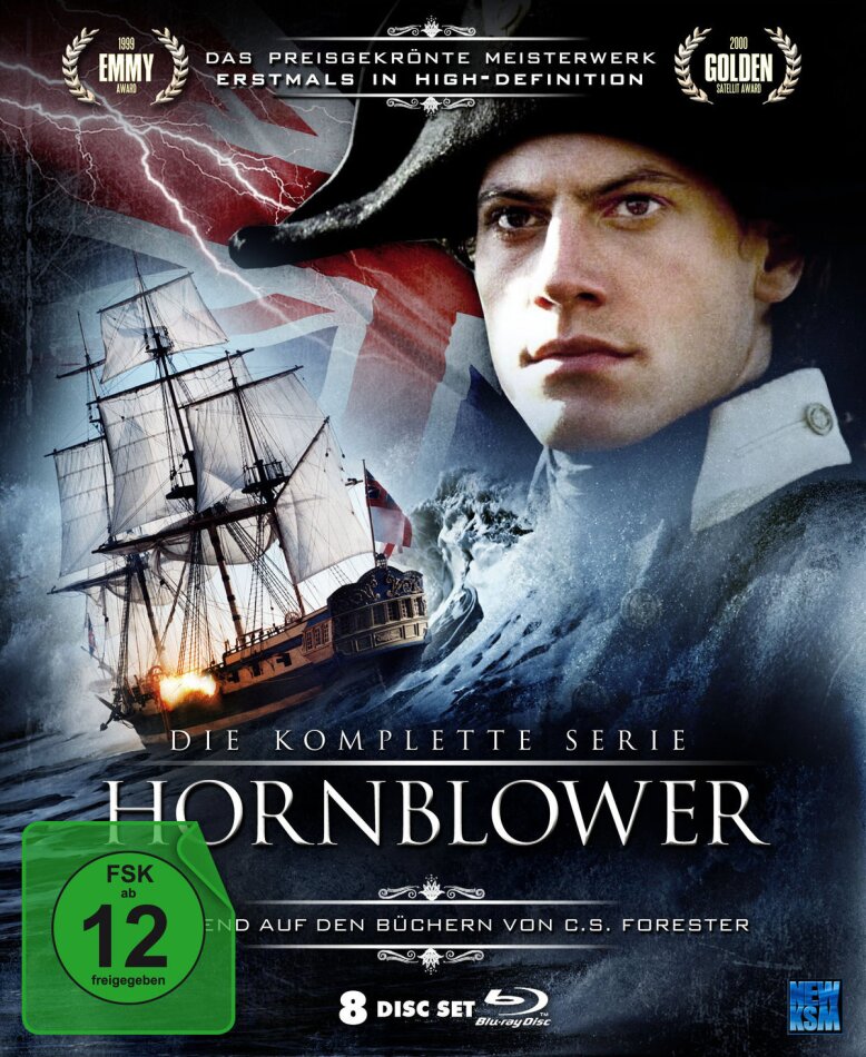 Hornblower - Die komplette Serie 8 Blu-rays