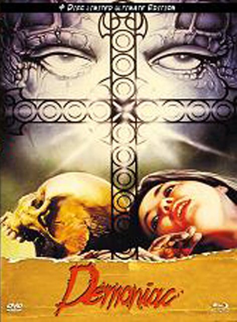 Demoniac (1975) Cover B, Eurocult Collection, Limited Ultimate Edition, Mediabook, Uncut, Blu-ray + 3 DVDs