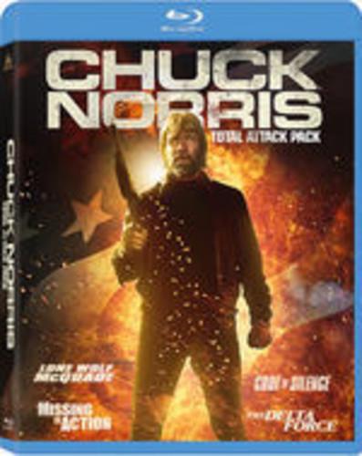 Chuck Norris Total Attack Pack 4 Blu-rays