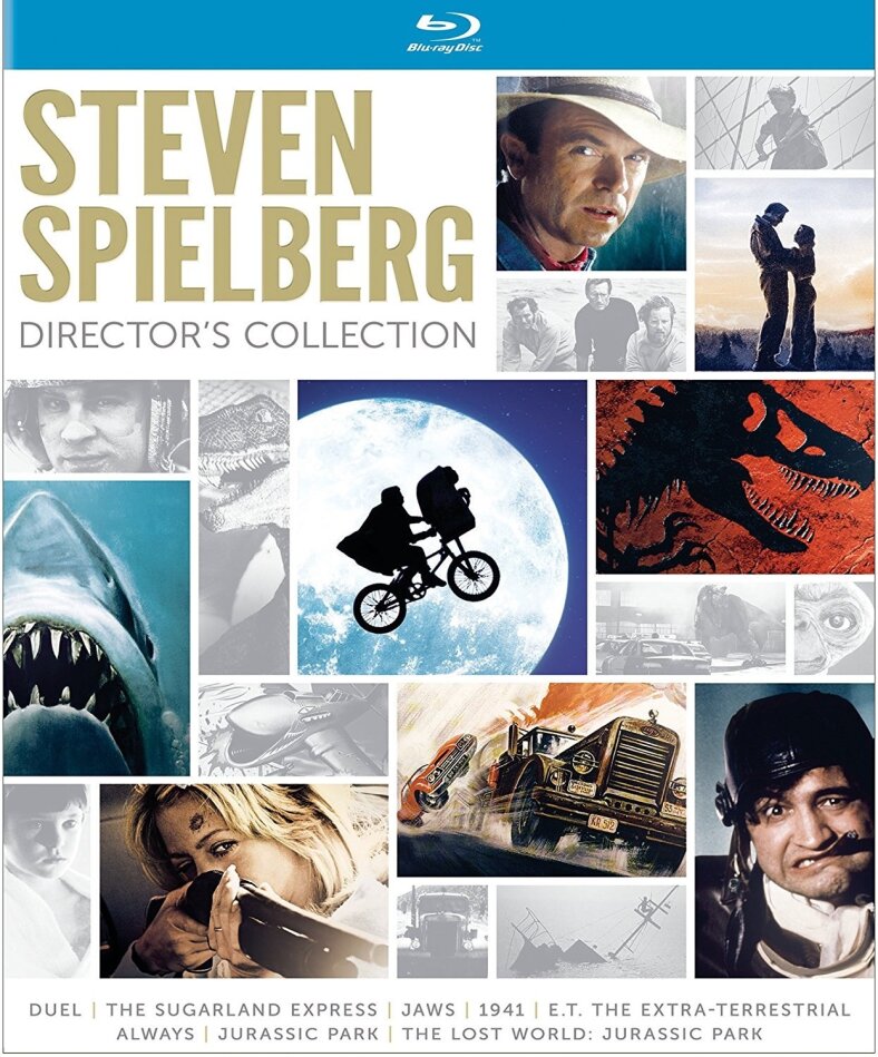 Steven Spielberg Director's Collection 8 Blu-rays + Buch