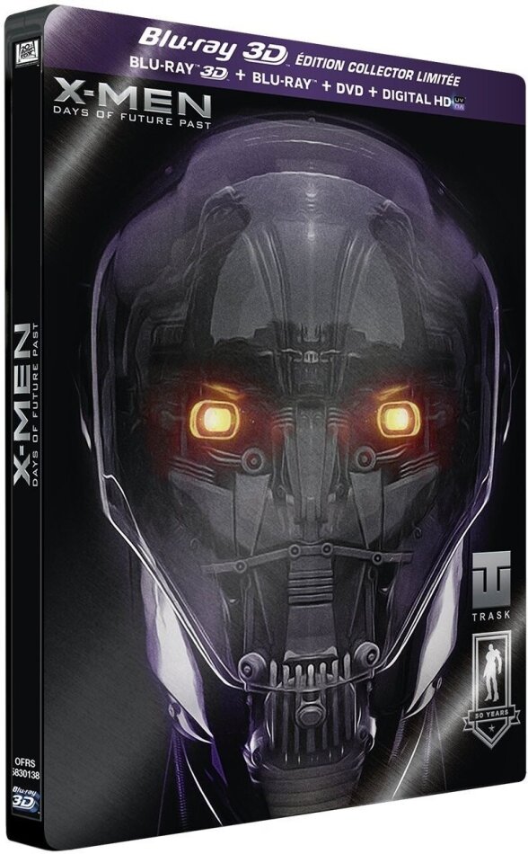 X-Men: Days of Future Past (2014) Limited Edition, Steelbook, Blu-ray 3D + Blu-ray + DVD