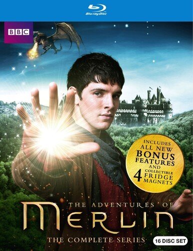 Merlin Complete Series Gift Set Gift Set, 16 Blu-rays