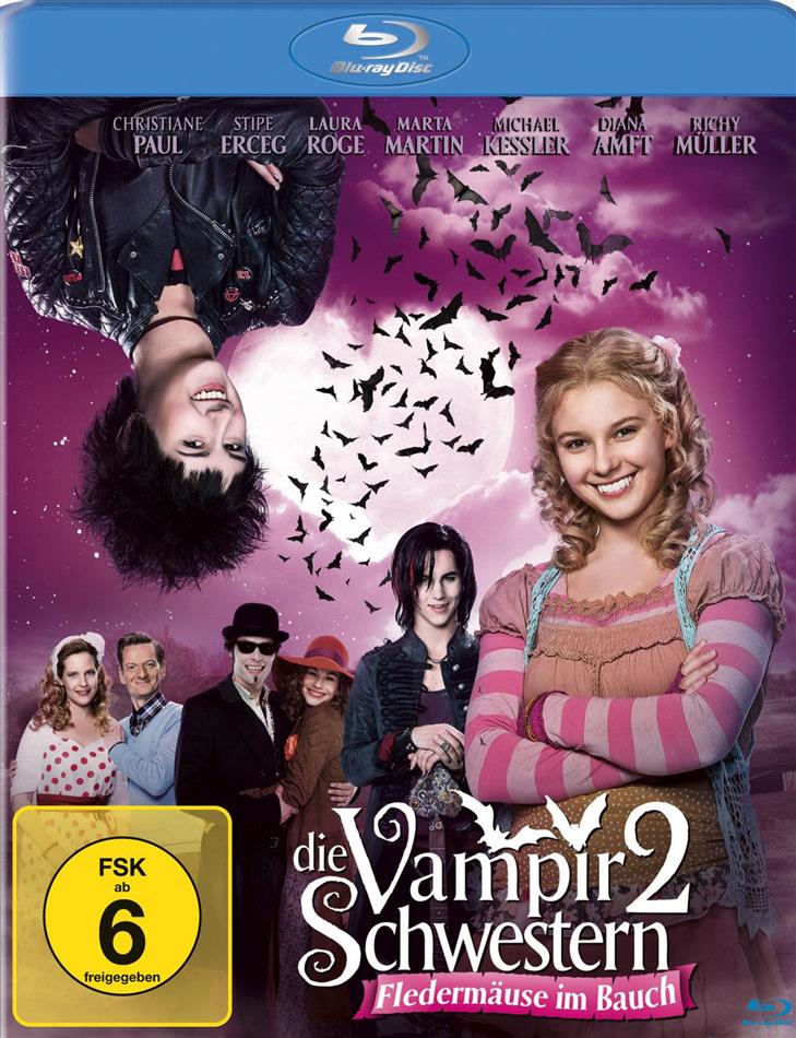Die Vampirschwestern 2 - Fledermäuse im Bauch (2014)