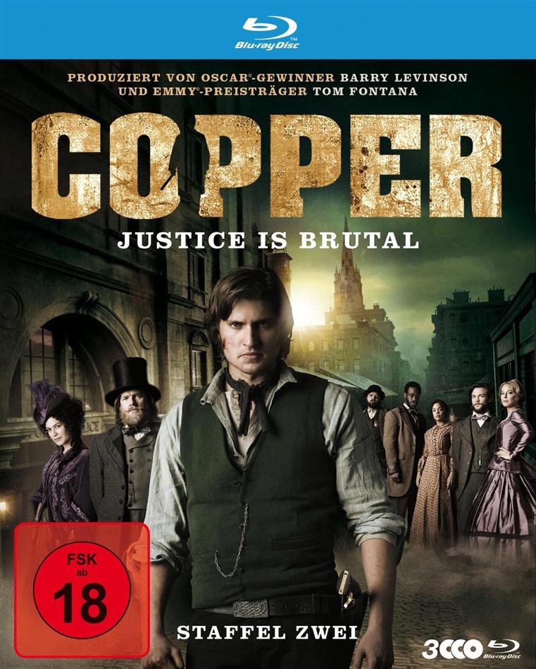 Copper - Justice is brutal - Staffel 2 3 Blu-rays