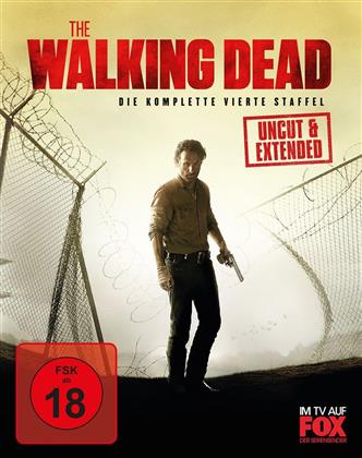 The Walking Dead - Staffel 4 (Extended Edition, Uncut, 5 Blu-rays)