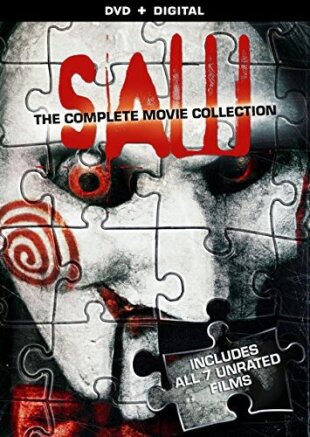 Saw 1-7 - The Complete Movie Collection Unrated, 4 DVDs