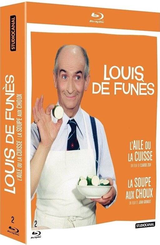 Louis de Funès - L'aile ou la cuisse / La soupe aux choux 2 Blu-ray