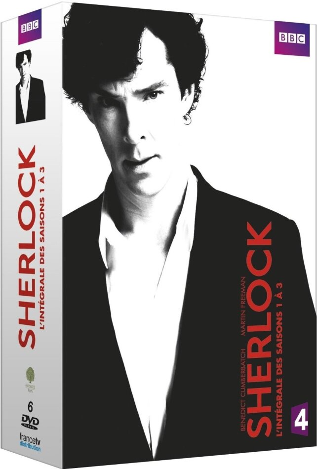 Sherlock - Saisons 1-3 BBC, 6 DVD