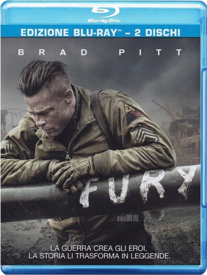Fury (2014) 2 Blu-rays
