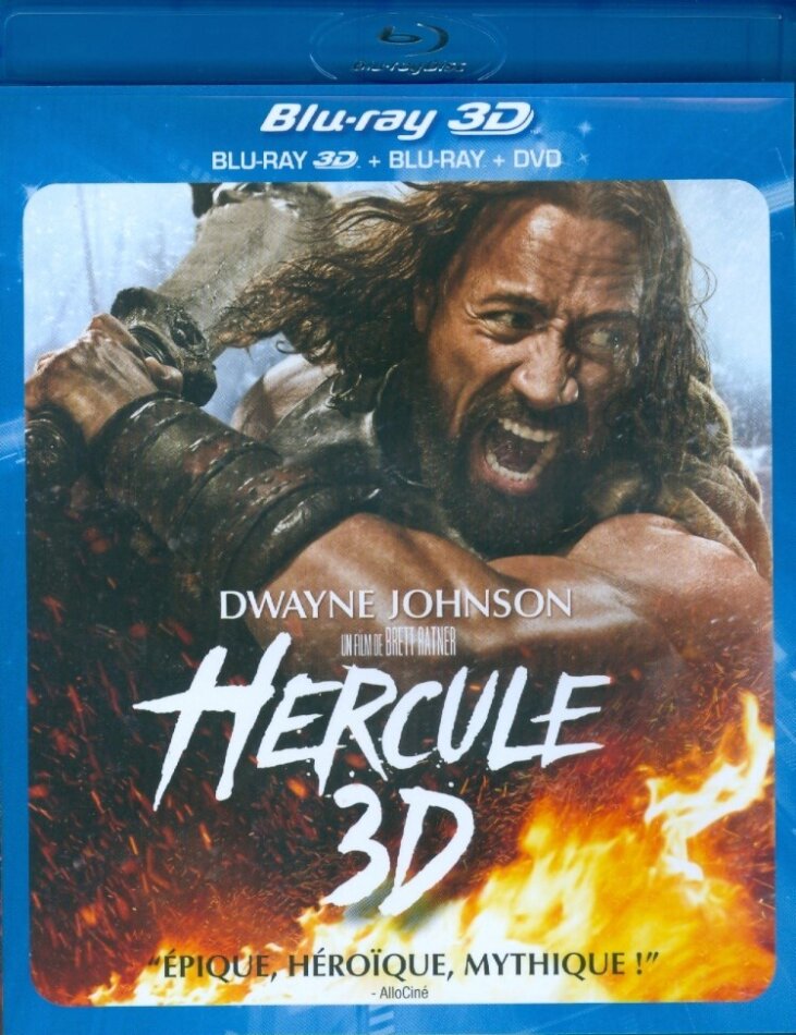 Hercule (2014) Blu-ray 3D (+2D) + DVD