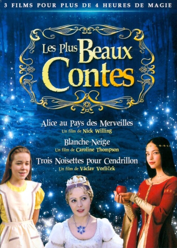 Les Plus Beaux Contes - Alice au pays des merveilles / Blanche-Neige / Trois noisettes pour Cendrillon (1999) 3 DVD