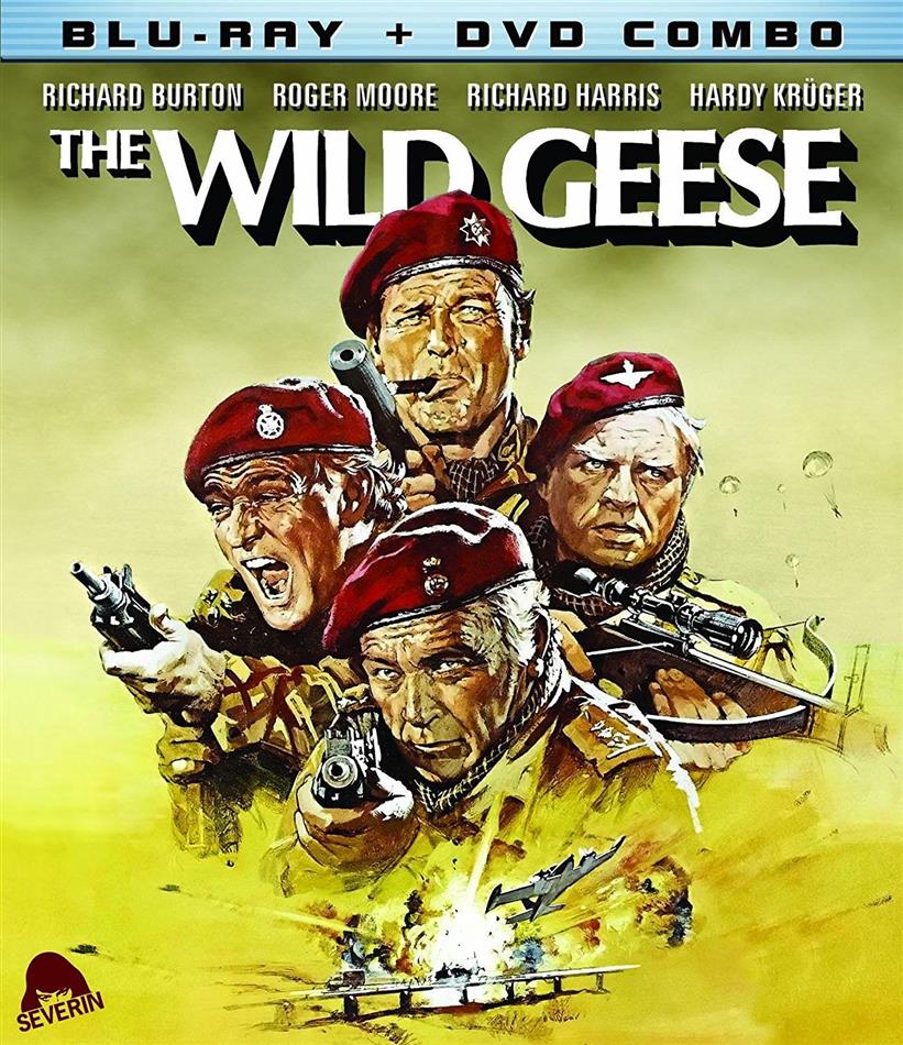 The Wild Geese (1978) Blu-ray + DVD